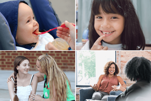 Speech pathology supports across the lifespan: infants, children, adolescents and adults